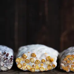 Drei frisch fermentierte Tempeh-Blöcke, bereit zum Kochen. Tempeh selber machen ist einfacher als gedacht!